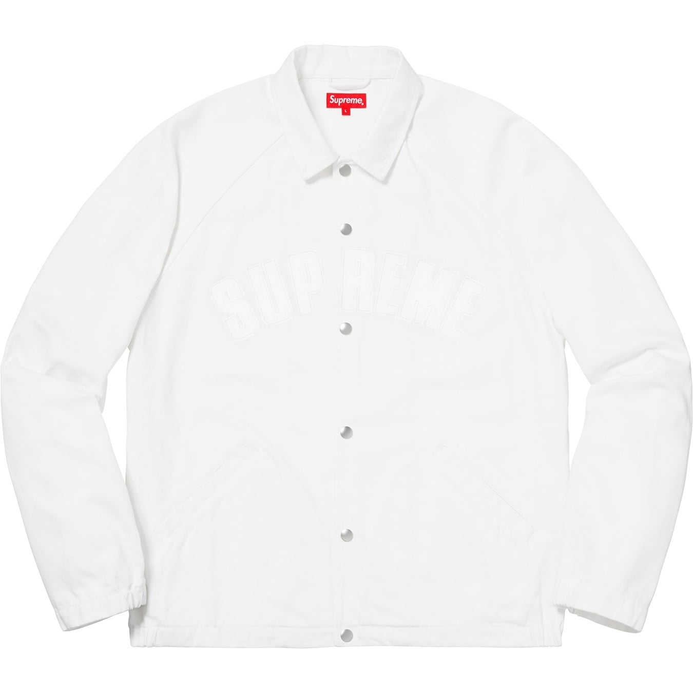 Snap Front Twill Jacket view 3